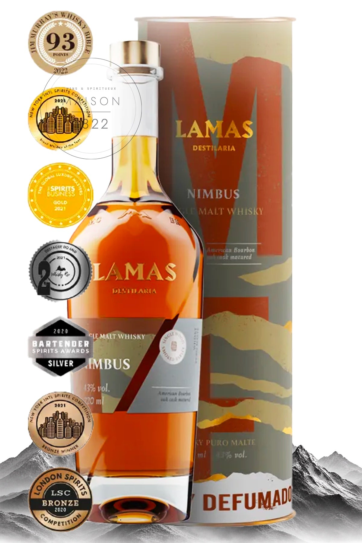 Nimbus Single Malt Whisky Non précisé Non millésimé