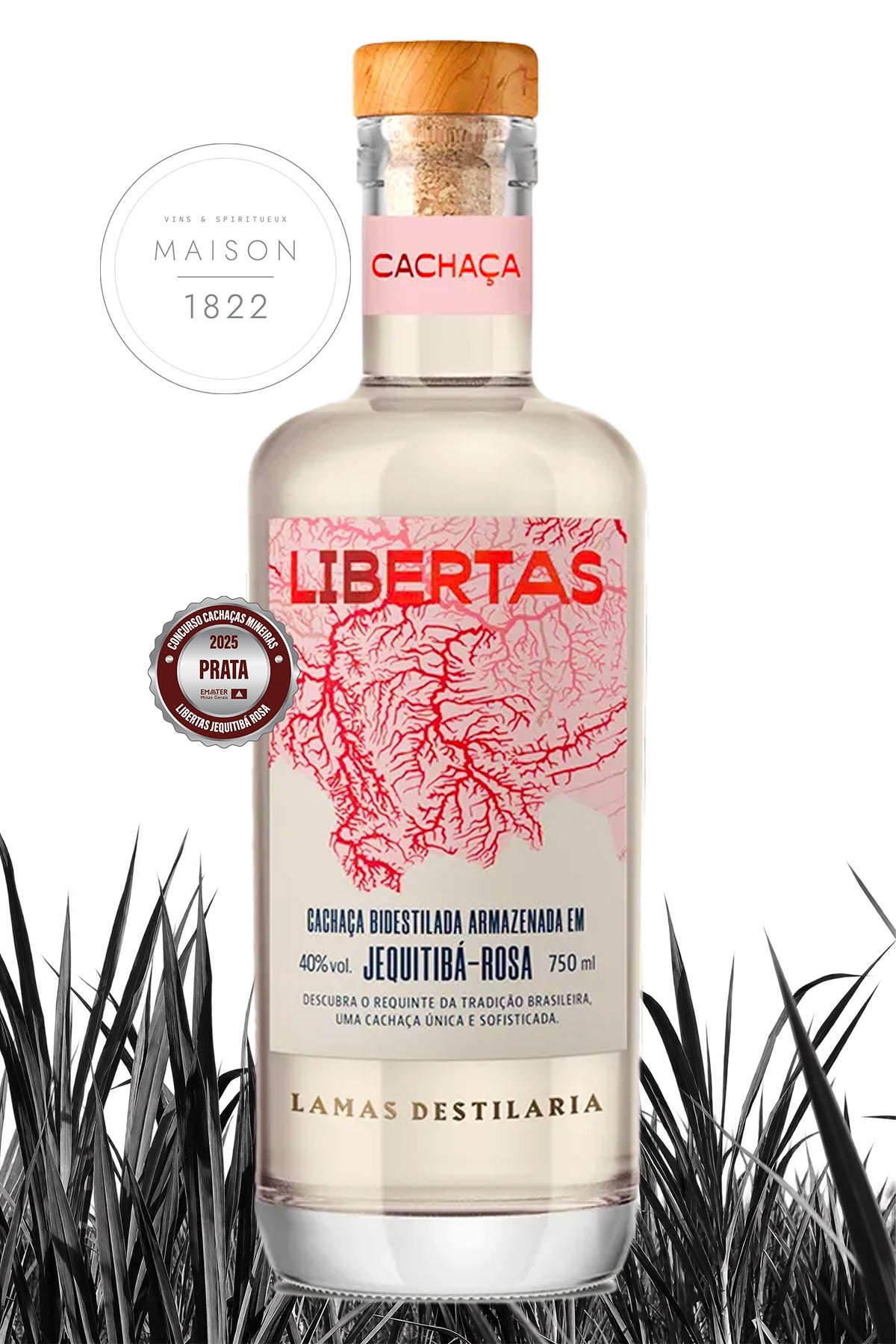 Cachaça Libertas Jequitibá-Rosa Non précisé Non millésimé