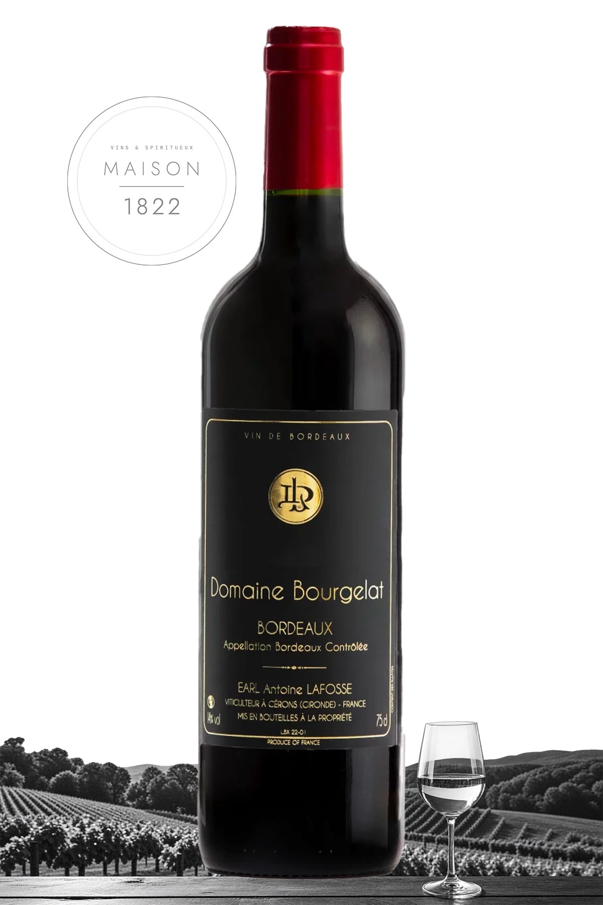DOMAINE DE BOURGELAT Rouge 2022