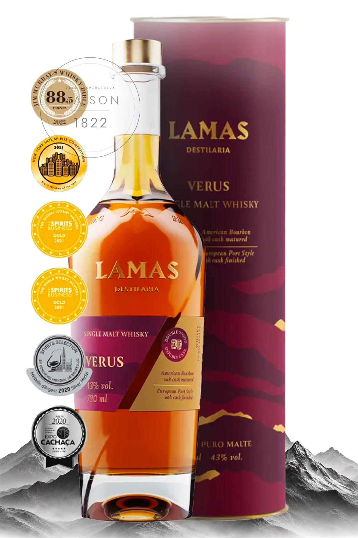 Verus Single Malt Whisky Non précisé Non millésimé