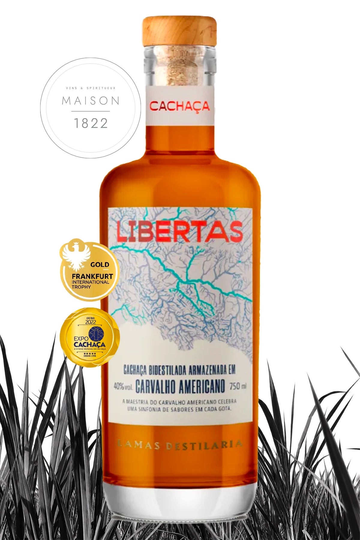 Cachaça Libertas Carvalho Americano Non précisé Non millésimé