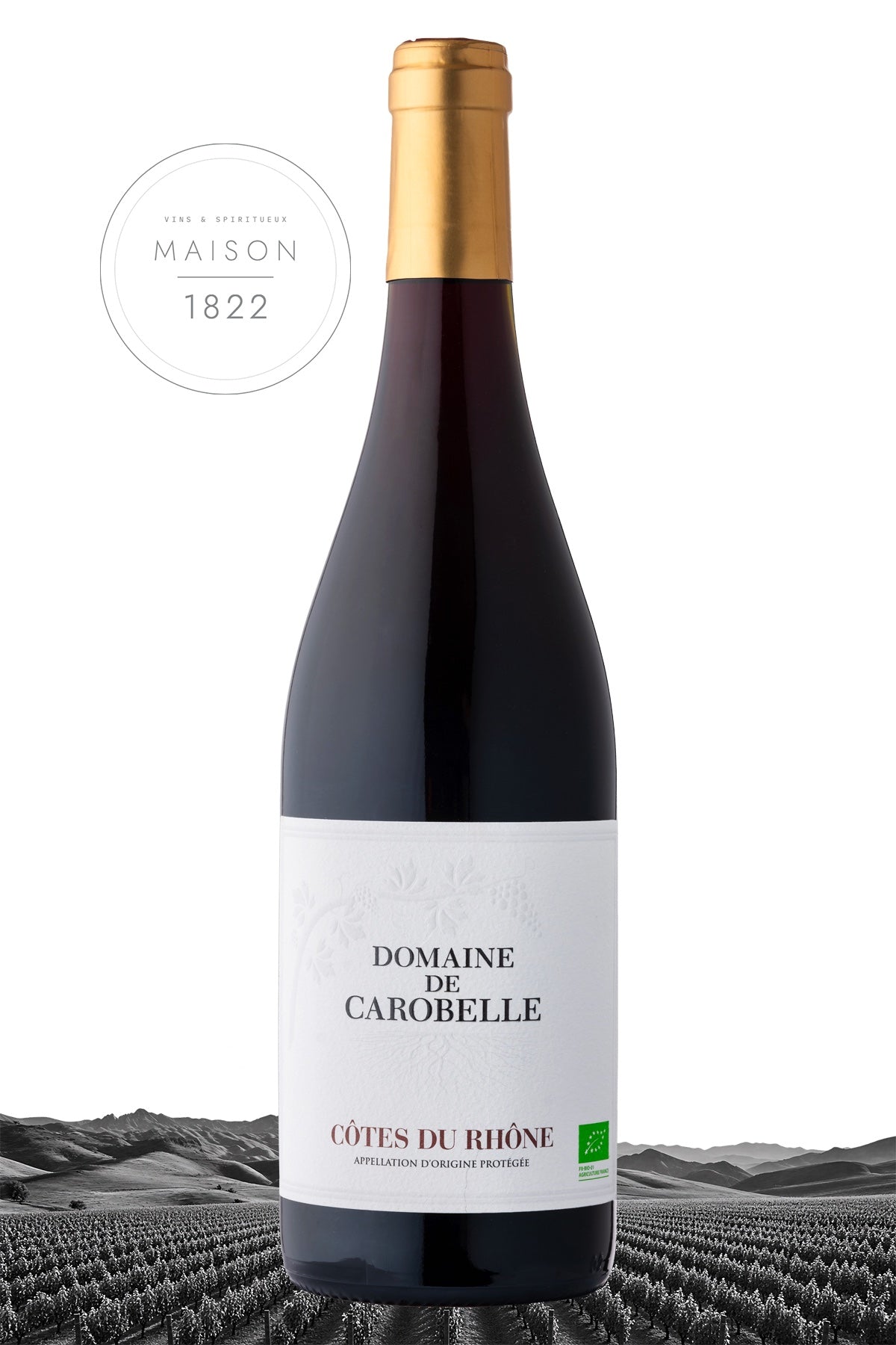 DOMAINE DE CAROBELLE — CÔTES-DU-RHÔNE Rouge 2025